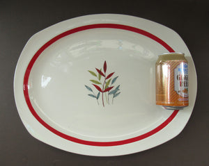 1950s MIDWINTER Pair of Large Serving Platters. Collectable HAWAII PATTERN