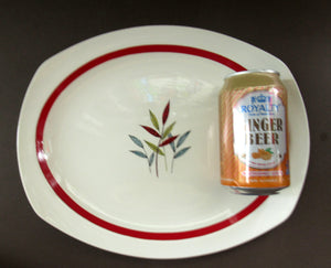 1950s MIDWINTER Pair of Large Serving Platters. Collectable HAWAII PATTERN