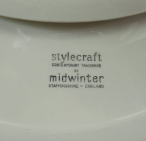 1950s MIDWINTER Pair of Large Serving Platters. Collectable HAWAII PATTERN