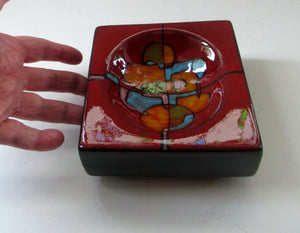 1960s Italian Majolica Dish Renzo Verzolini Signed