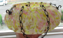 Load image into Gallery viewer, 1930s Art Deco Hanging Glass Lamp Shade Flycatcher Plaffonier
