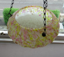 Load image into Gallery viewer, 1930s Art Deco Hanging Glass Lamp Shade Flycatcher Plaffonier
