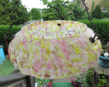 Load image into Gallery viewer, 1930s Art Deco Hanging Glass Lamp Shade Flycatcher Plaffonier
