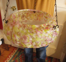 Load image into Gallery viewer, 1930s Art Deco Hanging Glass Lamp Shade Flycatcher Plaffonier
