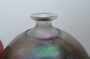 1980s Koda Boda Bertil Vallien Tornado Swedish Glass Vase