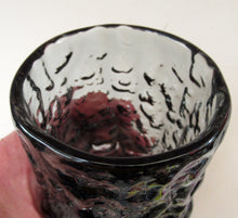 Load image into Gallery viewer, 1960s Whitefriars Glass Pewter Bark Vase
