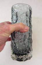 Load image into Gallery viewer, 1960s Whitefriars Glass Pewter Bark Vase
