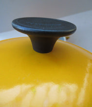 Load image into Gallery viewer, Vintage French Yellow Enamel Bean Pot by Cousances

