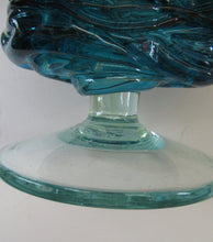 Load image into Gallery viewer, Vintage Mdina Goblet or Chalice with Gathered Inclusion on the Stem
