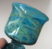 Load image into Gallery viewer, Vintage Mdina Goblet or Chalice with Gathered Inclusion on the Stem
