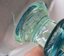 Load image into Gallery viewer, Vintage Mdina Goblet or Chalice with Gathered Inclusion on the Stem
