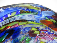 Load image into Gallery viewer, LARGE 1950s Murano Glass Bowl Italian AVEM Latticino Canes
