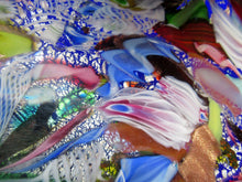 Load image into Gallery viewer, LARGE 1950s Murano Glass Bowl Italian AVEM Latticino Canes
