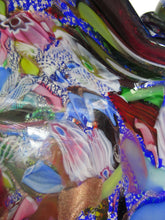 Load image into Gallery viewer, LARGE 1950s Murano Glass Bowl Italian AVEM Latticino Canes
