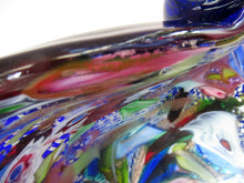 Load image into Gallery viewer, LARGE 1950s Murano Glass Bowl Italian AVEM Latticino Canes
