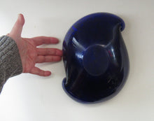 Load image into Gallery viewer, LARGE 1950s Murano Glass Bowl Italian AVEM Latticino Canes
