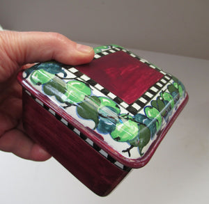 Scottish Pottery Bough Richard Amour Butter Dish