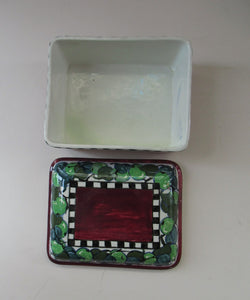 Scottish Pottery Bough Richard Amour Butter Dish