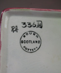 Scottish Pottery Bough Richard Amour Butter Dish