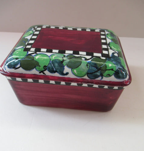 Scottish Pottery Bough Richard Amour Butter Dish