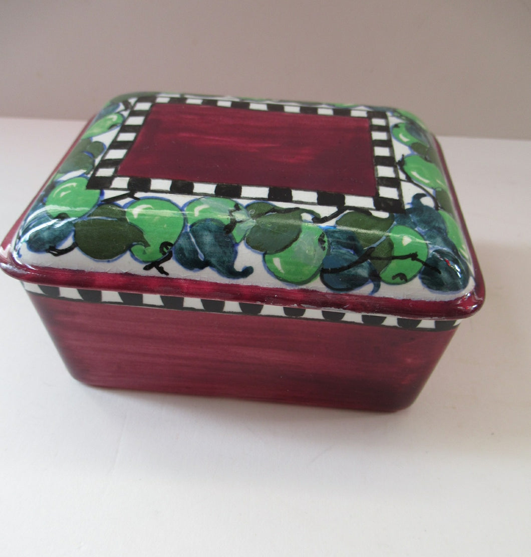 Scottish Pottery Bough Richard Amour Butter Dish