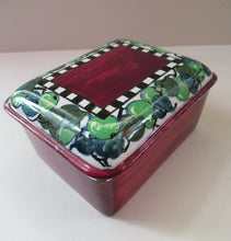 Load image into Gallery viewer, Scottish Pottery Bough Richard Amour Butter Dish
