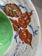 Load image into Gallery viewer, 1930s Richard Amour Posy Dish with Painted Autumn Leaves

