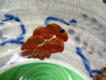 Load image into Gallery viewer, 1930s Richard Amour Posy Dish with Painted Autumn Leaves
