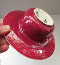 Load image into Gallery viewer, 1930s Richard Amour Posy Dish with Painted Autumn Leaves
