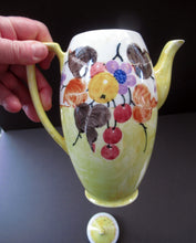 Load image into Gallery viewer, Scottish Art Pottery 1920s MakMerry Coffee Pot Tall Teapot
