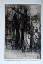 Load image into Gallery viewer, Original 1912 Etching by Hedley Fitton. Casino di Nobile, Siena
