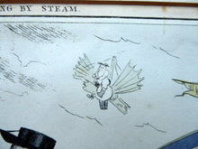 Load image into Gallery viewer, ANTIQUE SATIRICAL PRINT. 1820s Hand-Coloured Etching. LOCOMOTION by R.S. Shortshanks. Pulished by Thomas McLean
