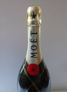 Fatice or Dummy Mathusalem Advertising Bottle for Moet & Chandon Champagne