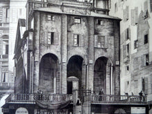 Load image into Gallery viewer, St Peter&#39;s Church, Genoa by Geoffrey Wedgwood 1950s
