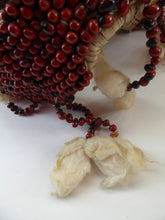 Load image into Gallery viewer, AFRICAN MASK North NIgeria Koro Angas People Red Abrus Berries
