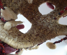 Load image into Gallery viewer, AFRICAN MASK North NIgeria Koro Angas People Red Abrus Berries
