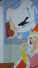 Load image into Gallery viewer, 1960s Child&#39;s Nursery Poster. SING A SONG OF SIXPENCE
