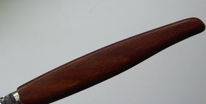 Vintage 1960s GLOSSWOOD Cutlery. Stainless Steel Steak Knives and Forks with Teak Effect Handles. Original Retail Box