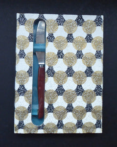 Vintage 1960s Glosswood Cutlery. Set of Six Dinner Knives