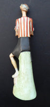 Load image into Gallery viewer, Very Rare Antique Bisque Porcelain SKINNY or Elongated Figurine by Schafer &amp; Vater: THE VICTOR (Footballer) 
