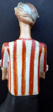 Load image into Gallery viewer, Very Rare Antique Bisque Porcelain SKINNY or Elongated Figurine by Schafer &amp; Vater: THE VICTOR (Footballer) 
