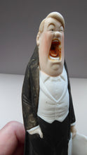 Load image into Gallery viewer, Antique Bisque Porcelain SKINNY or Elongated Figurine by Schafer &amp; Vater: MR BASS (Opera Singer) 
