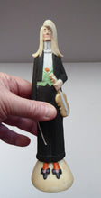 Load image into Gallery viewer, Antique Bisque Porcelain SKINNY or Elongated Figurine by Schafer &amp; Vater: THE VIOLINST
