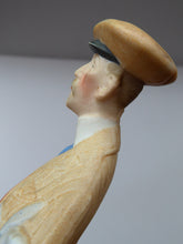 Load image into Gallery viewer, Very Rare Antique Bisque Porcelain SKINNY or Elongated Figurine by Schafer &amp; Vater: THE GOLFER
