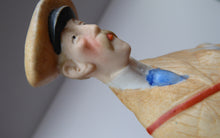Load image into Gallery viewer, Very Rare Antique Bisque Porcelain SKINNY or Elongated Figurine by Schafer &amp; Vater: THE GOLFER
