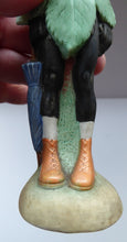 Load image into Gallery viewer, VERY Rare Antique Bisque Porcelain SKINNY or Elongated Figurine by Schafer &amp; Vater: MR ADAM 1 

