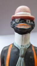 Load image into Gallery viewer, VERY Rare Antique Bisque Porcelain SKINNY or Elongated Figurine by Schafer &amp; Vater: MR ADAM 1 

