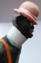 Load image into Gallery viewer, VERY Rare Antique Bisque Porcelain SKINNY or Elongated Figurine by Schafer &amp; Vater: MR ADAM 1 
