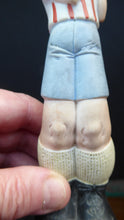 Load image into Gallery viewer, Antique Bisque Porcelain SKINNY or Elongated Figurine by Schafer &amp; Vater: FOOTBALLER
