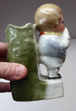 Load image into Gallery viewer, THROUGH WITH WOMEN: Rare &amp; Quirky Late 19th Century German Porcelain Fairing / Figurine
